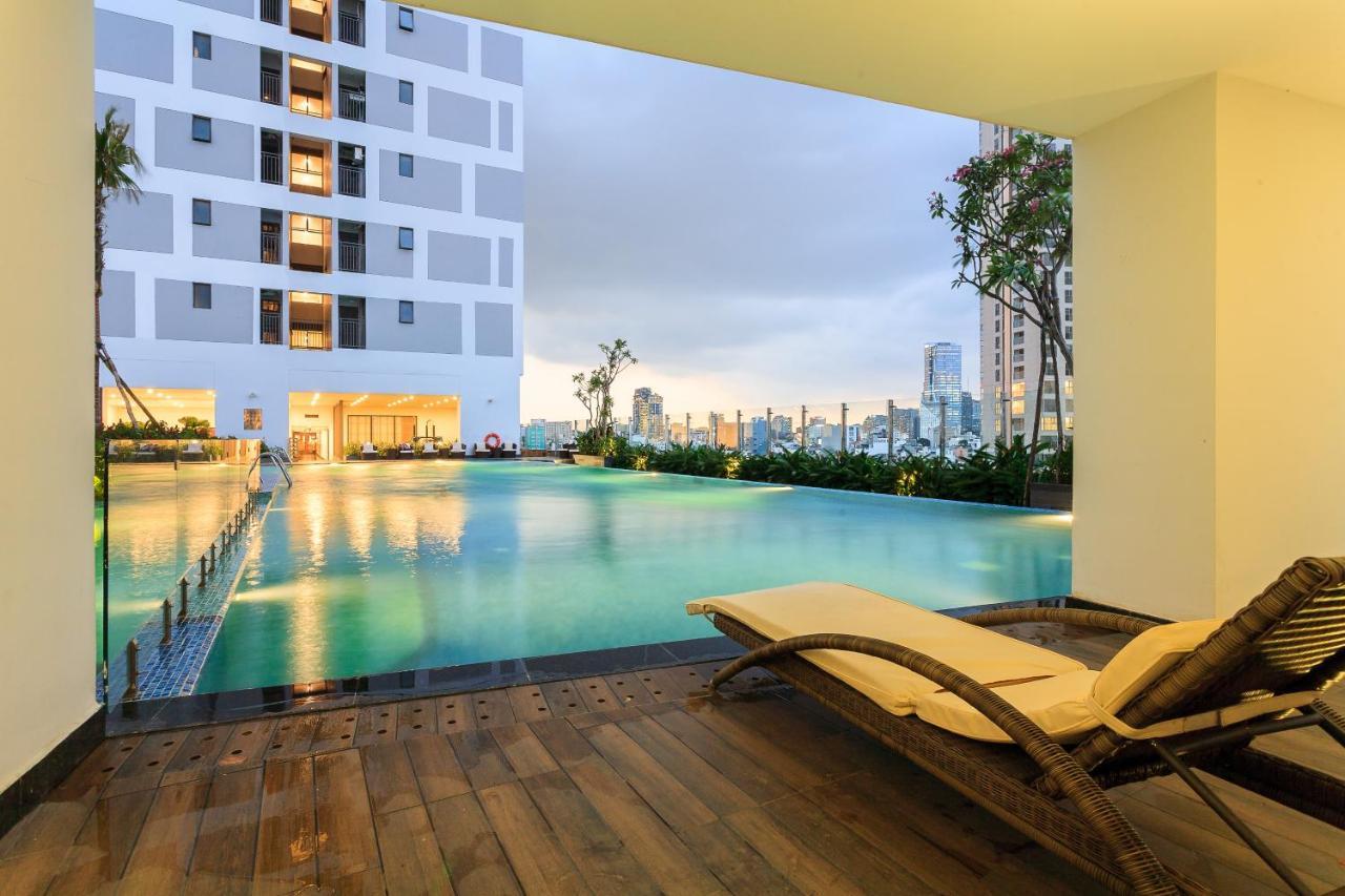 Infinity Pool Signature - Saigon Rivergate Ho-Chi-Minh-Stadt Exterior foto